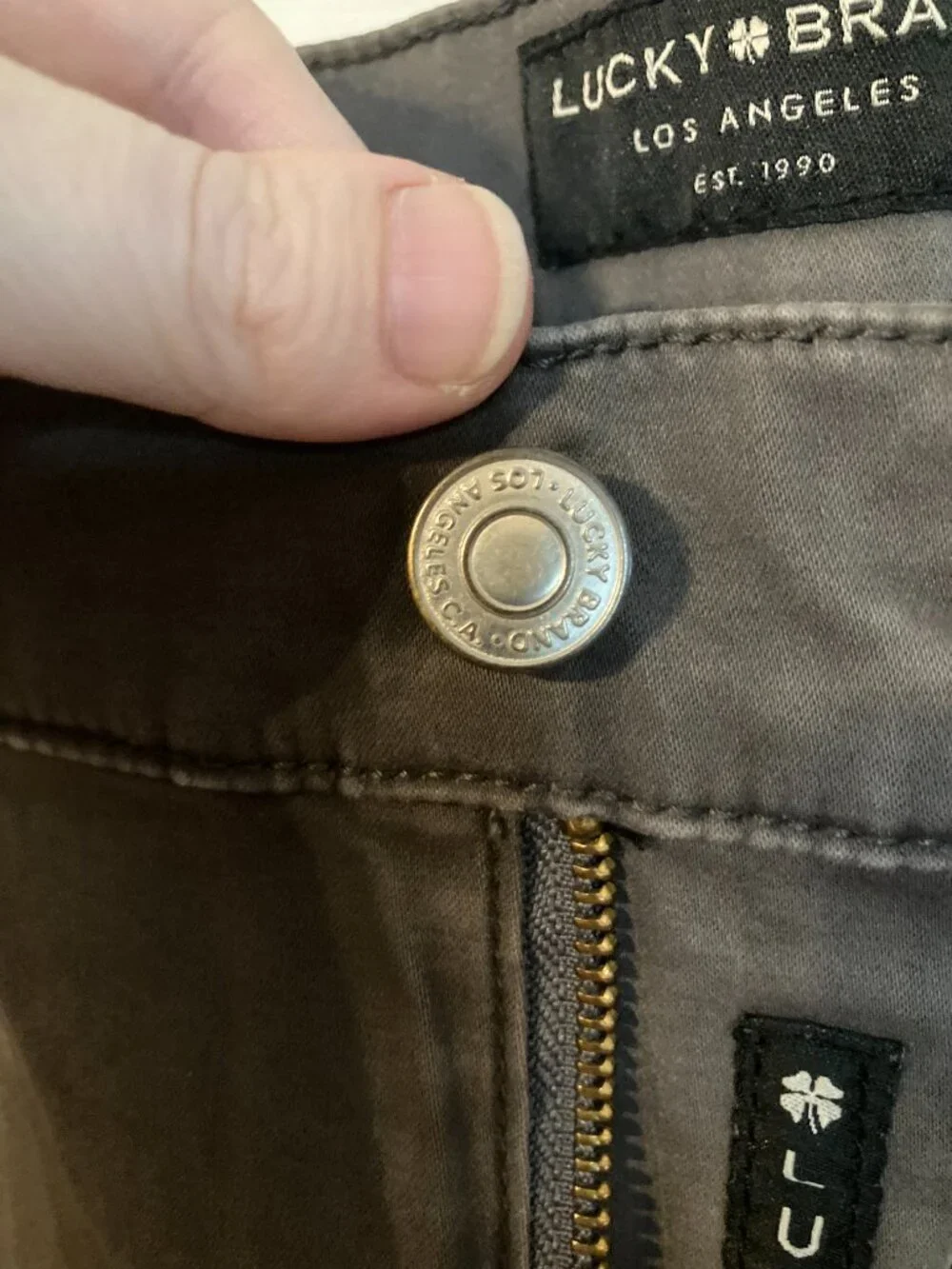 Lucky Brand Men's Gray 